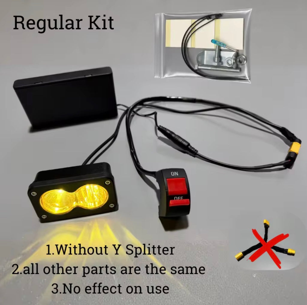 Battery powered Baja light