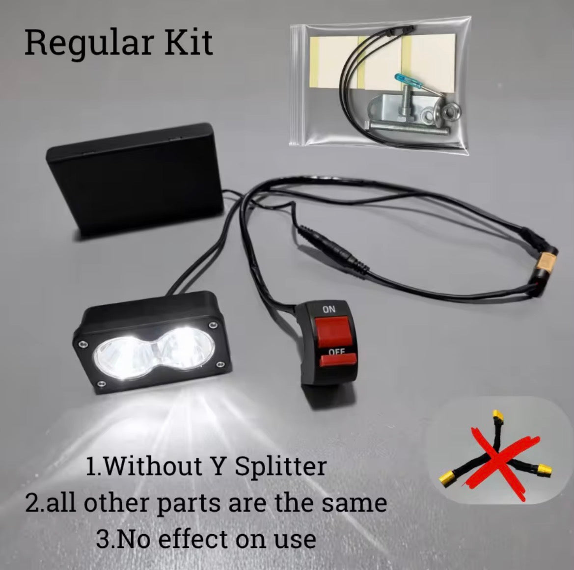 Battery powered Baja light