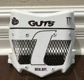 White pre made vented plate (silver bolts)