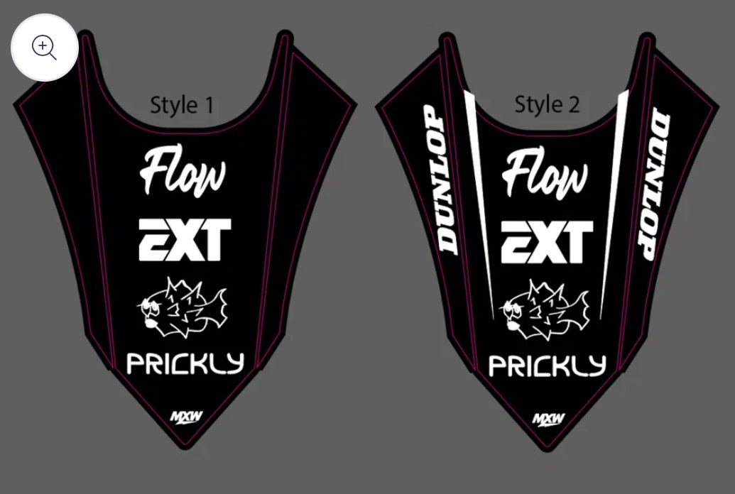 Rtr rear fender decal