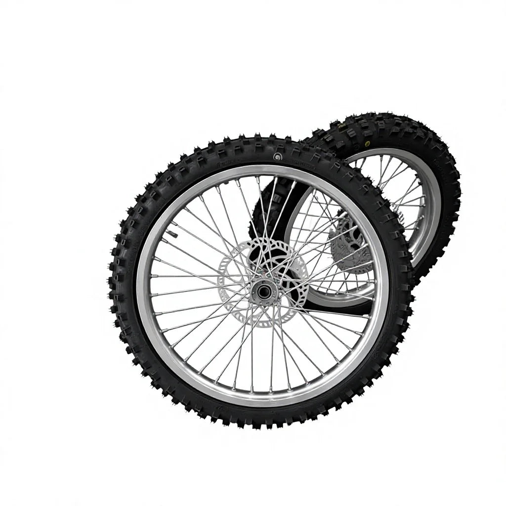 Chrome 16-19 Wheelset for Lbx (tires included)