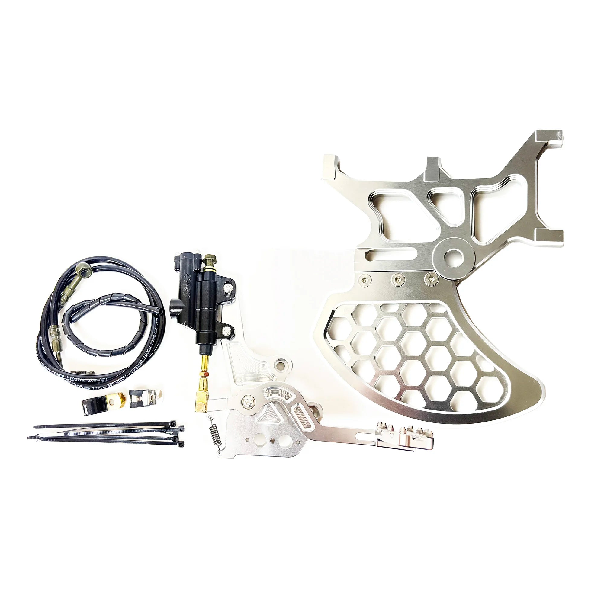 Chrome Foot Brake Kit for Surron LBX (No Calliper Included)