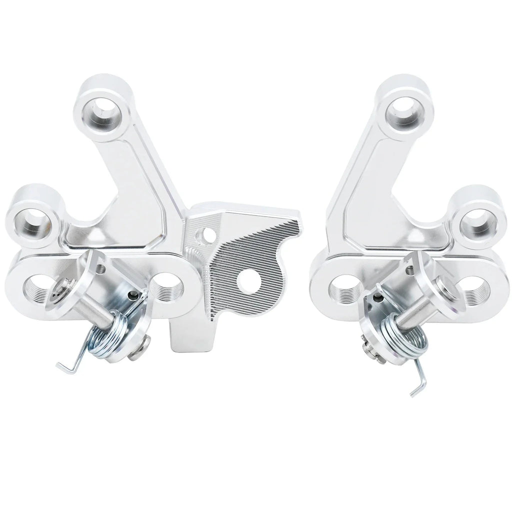 Chrome peg mounts for Surron LBX