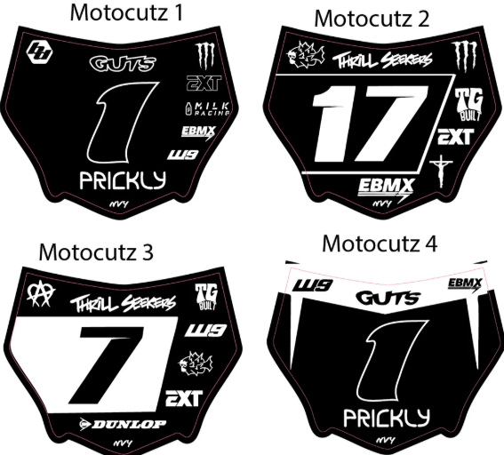 Mini Plate Stickers