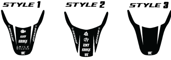 Surron LBX Rear Fender Decal