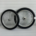 Chrome 17” Thick Talaria Supermoto Wheelset