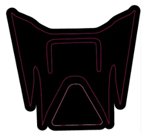 Old Talaria X3 Rear Fender Decal