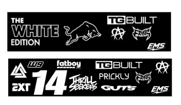 Fat Tire E-bike Battery Decals